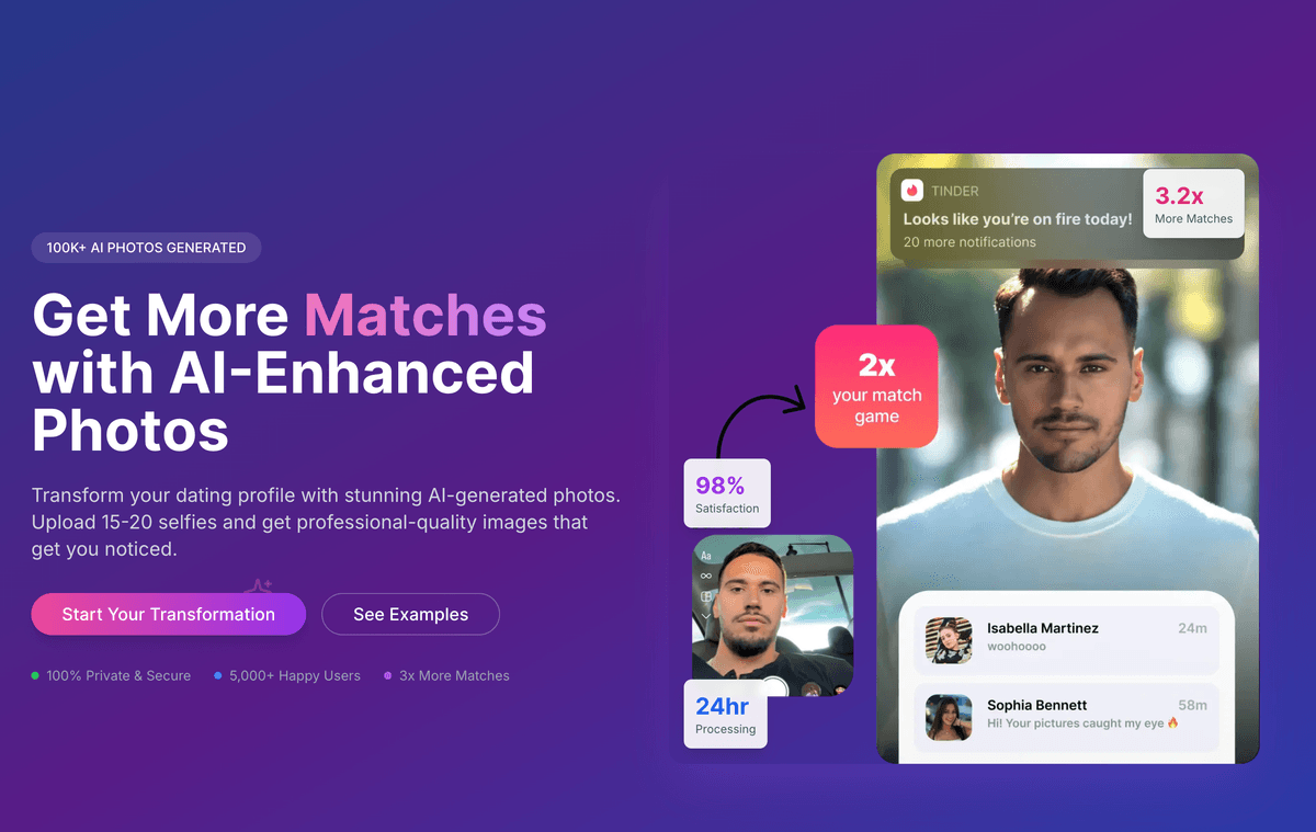 datelike.pro AI headshot generator