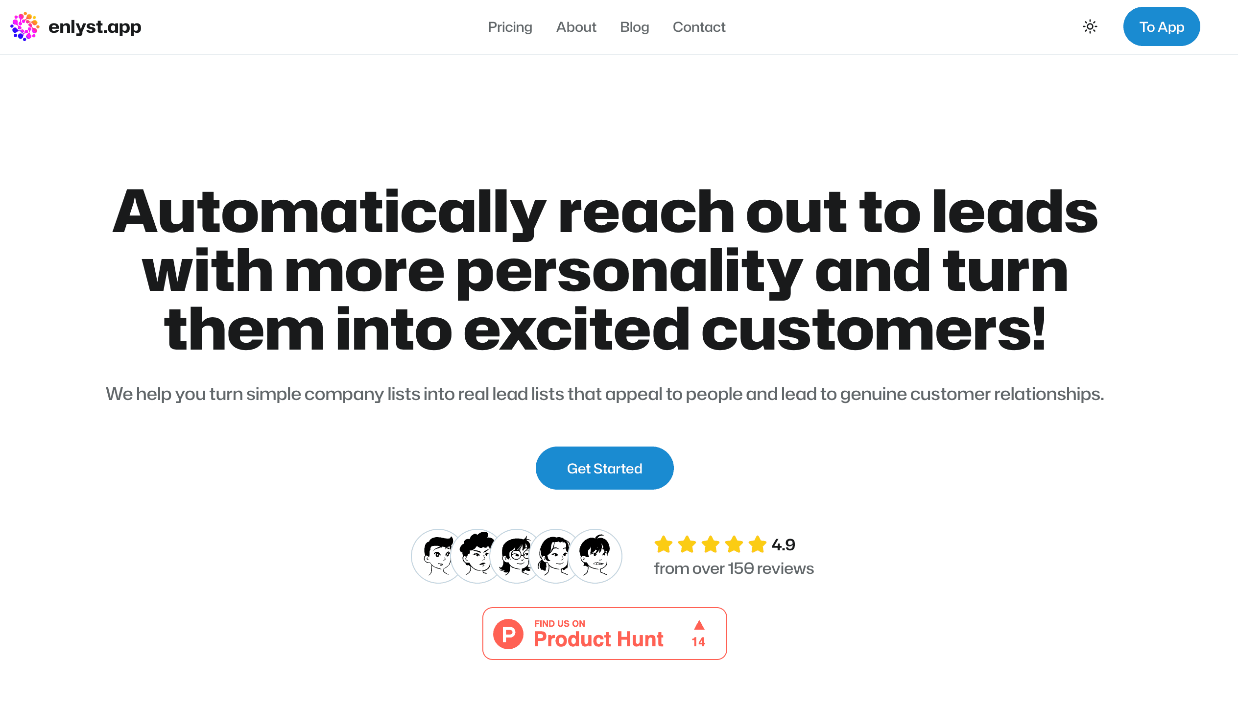 Enlyst screenshot