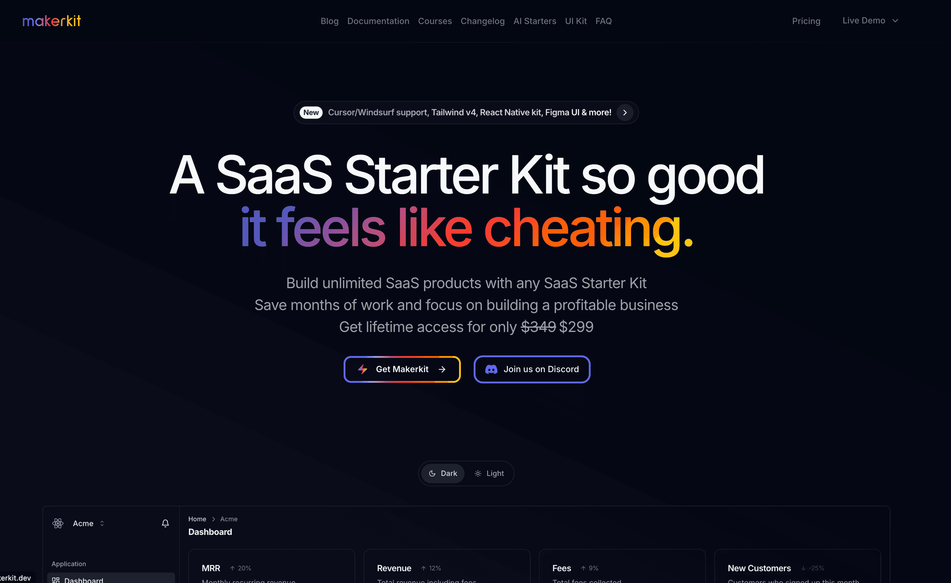 Makerkit Screenshot